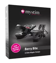 Mystim Barry Bite elektrostimuliacijos spaustukai, paauksuoti kontaktai