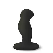 Nexus G-Play Plus prostatos masažuoklis, vidutinio dydžio, juodas, 7,3 cm