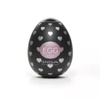 Tenga Egg Lovers rankinis masturbatorius su juodu ir šampano rožiniu apvalkalu