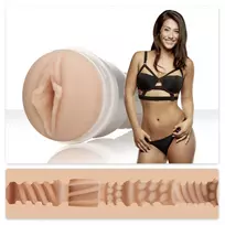 Fleshlight Eva Lovia Sugar masturbatoriaus įdėklas, skaidrus