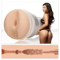 Fleshlight Eva Lovia Spice rankinis masturbatorius, skaidrus