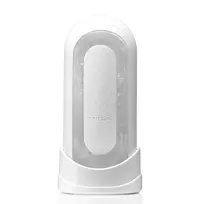 Tenga Flip Zero rankinis masturbatorius, baltas
