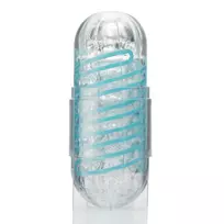 Tenga Spinner 01 Tetra rankinis masturbatorius, skaidrus