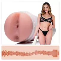 Fleshlight Boss Level rankinis masturbatorius, skaidrus