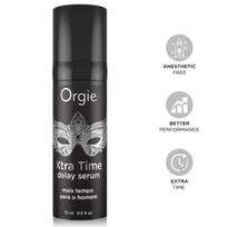 Orgie XTRA TIME ejakuliaciją atitolinantis serumas be anestetikų, 15 ml