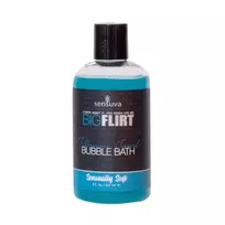 Sensuva Big Flirt aromatinės formulės vonios putos su feromonais, 237 ml
