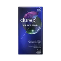 Durex Performa lateksinis prezervatyvas, 56 mm, 10 vnt.