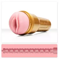 Fleshlight GO STU rankinis masturbatorius, auksinis, 17,8 cm