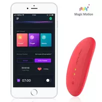 Magic Motion Nyx dėvimas vibratorius, valdomas programėle, rožinis