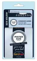 Mister Size prezervatyvų rinkinys dydžiui išbandyti, 53-60 mm