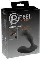 Rebel RC prostatos masažuoklis su pulteliu, 13,1 cm