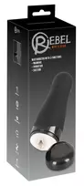 Rebel 3 funkcijų automatinis masturbatorius, juodas, 26 cm