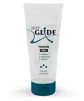 Just Glide Premium analinis lubrikantas su hialurono rūgštimi, 200 ml