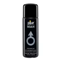 pjur MAN Extreme Glide silikono pagrindo lubrikantas, 30 ml