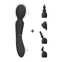 VIVE by Shots NAMI Pulse Wave wand tipo masažuoklis, juodas