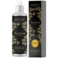 Pherostrong masažo aliejus moterims, su feromonais ir citrinų nata, 100 ml