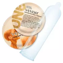 ONE Vanish Hyperthin plonas prezervatyvas, skaidrus, 12 vnt.
