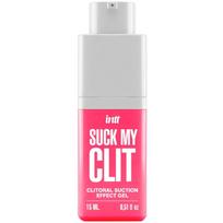 Intt Suck My Clit stimuliuojantis gelis, žemuogių kvapo, 15 ml