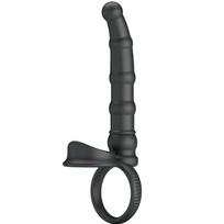 PRETTY LOVE - Vibratorinis varpos žiedas su analiniu kaiščiu