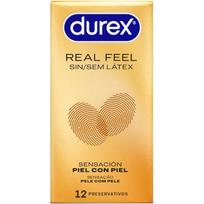 DUREX - REAL FEEL BEI LATEKSO 12 VNT