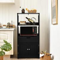 Saugojimo spinta, 60x32x123 cm, juoda