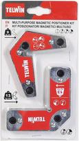 Suvirinimo magnetas komplektas 2vnt. 15°,45°,60°,90°, Telwin