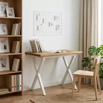 Kvadratinis valgomojo stalas 110 x 55 x 75 cm