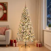 Dirbtinė kalėdinė eglutė su rutuliuku 240 cm 300 LED