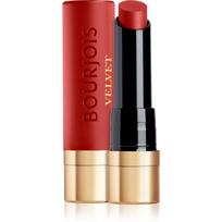 Bourjois Rouge Velvet The Lipstick ilgai išliekantys lūpų dažai , matinio efekto atspalvis 58 Rouge Terra 2.4 g