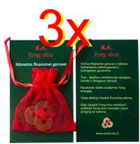 3 vnt. Feng shui monetos