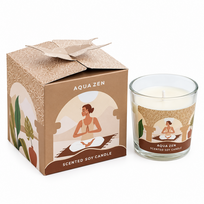 Moonshine Yoga Aqua Zen sojų vaško kvapioji žvakė
