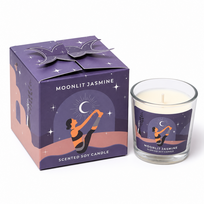 Moonshine Yoga Moonlit Jasmine sojų vaško kvapioji žvakė