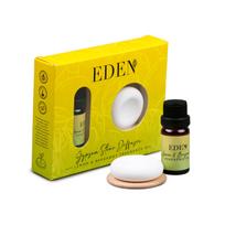 „Eden“ citrinų ir bergamotės kvapų difuzoriaus su gipso akmeniu ir kvapiojo aliejaus rinkinys