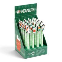 Trinamas rašiklis su PVC antgaliu „Peanuts“ – Snoopy ir Woodstock