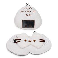 Relaxeazzz Pusheen Cat Bento Club formos kelioninė pagalvėlė ir akių kaukė