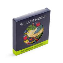 William Morris 4 kamštinių padėkliukų rinkinys