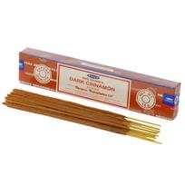 01349 „Satya“ tamsiai cinamono kvapo „Nag Champa“ smilkalų lazdelės