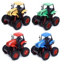 4x4 akrobatinis traktorius – trinties varomas stumiamasis/traukiamasis žaislas