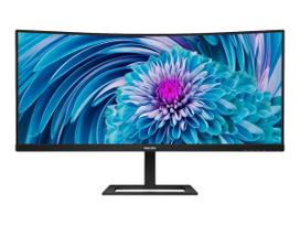 Philips | UltraWide LCD Monitor | 346E2CUAE | 34 " | VA | WQHD | 21:9 | 100 Hz | 4 ms | 3440 x 1440 | 300 cd/m² | HDMI ports quantity 1 | Black | Warr