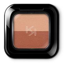 Akių šešėliai Kiko Milano Bright Duo, 1.8 g, peach/brick 03