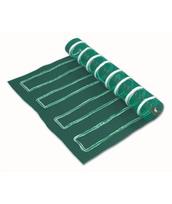 Anglies pluošto grindinio šildymo tinklelis Genius Carbon (modulinė sistema), 100 W/m², 5,25 m²