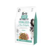 Brit Care Cat Sterilized with Raw Delights sausas pašaras katėms, 2 kg