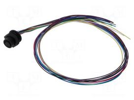 Connector: M12 | socket | PIN: 12 | female | industrial | 30V | straight