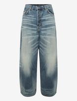Weekday - Void Low Rise Loose Baggy Jeans - Laisvi džinsai - Mėlyna