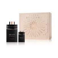 Rinkinys „Bvlgari“: „Man In Black“, kvepalai, vyrams, 100 ml + „Man In Black“, kvepalai, vyrams, 15 ml *Miniatiūra