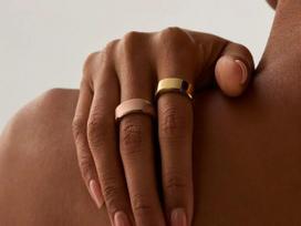 RingConn Smart žiedas Gen3 moterims ir vyrams – šlifuoto rosegold spalvos, dydis 9