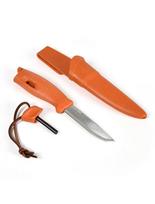 Light My Fire Swedish FireKnife Spark emergency fire starter Orange