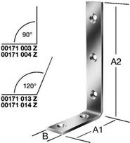 Montavimo kampas, 110 mm x 150 mm x 25 mm x 5 mm