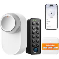 Switchbot Ultra Touch rinkinys W5600000W-BUNDLE-KEYPAD-HUB-WALLET, baltas, 1x Smart Lock Ultra, 1x Keypad Touch, 1x Hub Mini