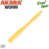 Guminukas AKARA Trout Time WORM 3, 75 mm, 446 (W3-446-SH-F10)
